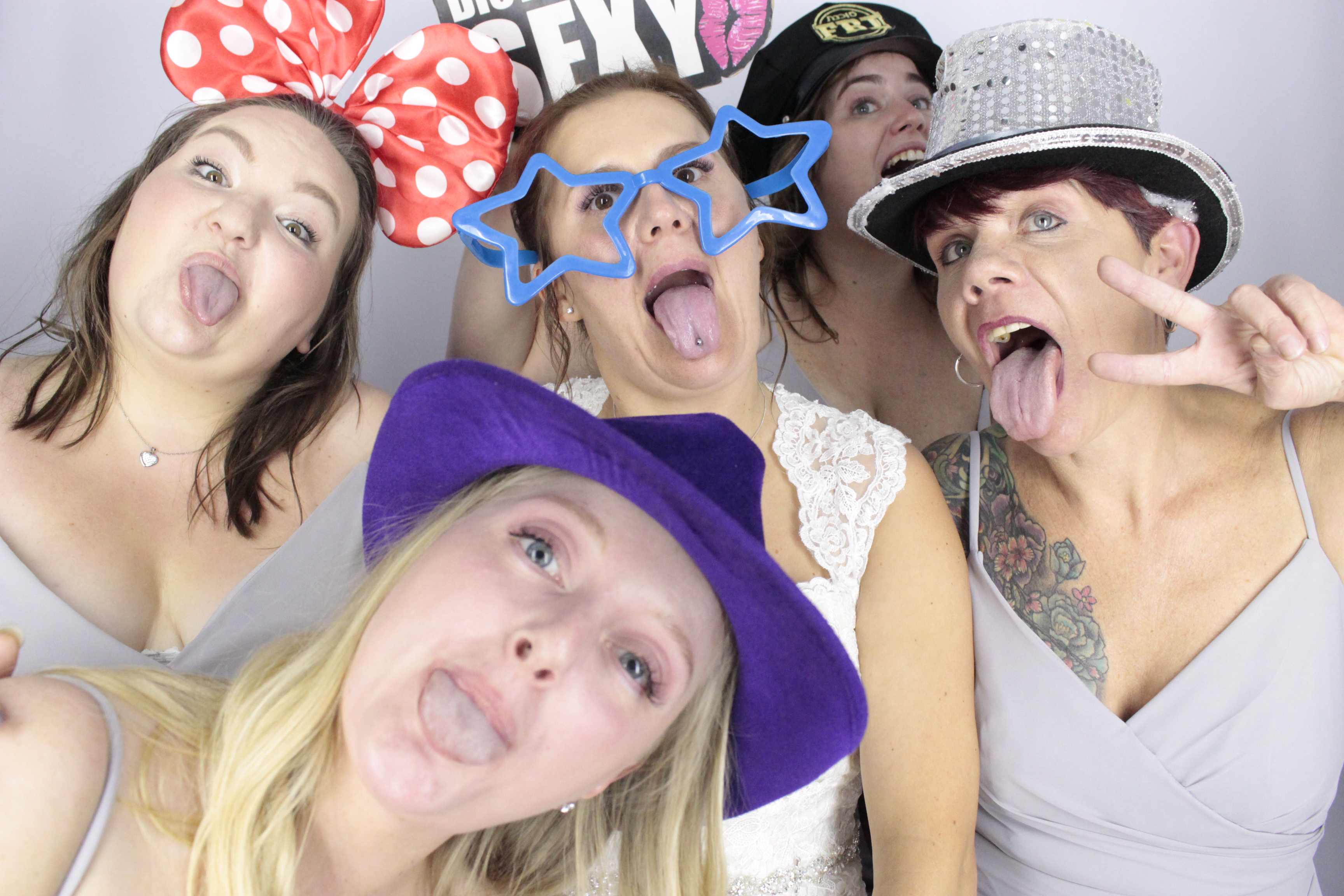 Tom & Donna's Wedding  | View more photos from the event at gallery.myphotoboothexperience.co.uk/u/MyPhotoBoothExperienceLtd/Tom-Donnas-Wedding